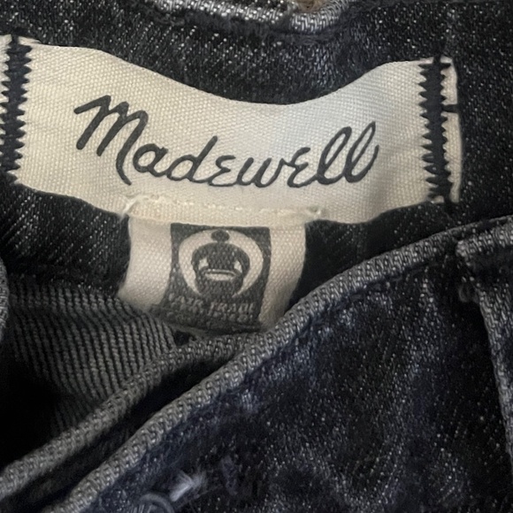 Madewell The perfect Vintage cropped Jeans in Gray Sz 25P - Picture 4 of 5